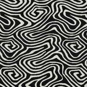 Homeroots 3' Artichoke Green Abstract Washable Area Rug For Indoor And Outdoor Spaces - Durable And Stylish 8' X 10' Polyester 598953