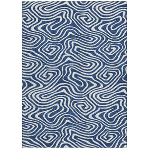 Homeroots 3' Artichoke Green Abstract Washable Area Rug For Indoor And Outdoor Spaces - Durable And Stylish 9' X 12' Polyester 598984