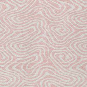 Homeroots 3' Artichoke Green Abstract Washable Area Rug For Indoor And Outdoor Spaces - Durable And Stylish 3' X 5' Polyester 598998