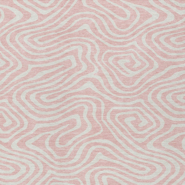 Homeroots 3' Artichoke Green Abstract Washable Area Rug For Indoor And Outdoor Spaces - Durable And Stylish 3' X 5' Polyester 598998