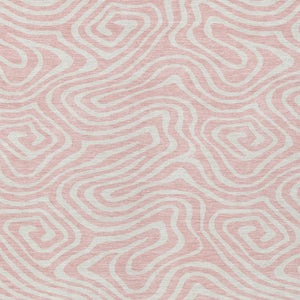 Homeroots 3' Artichoke Green Abstract Washable Area Rug For Indoor And Outdoor Spaces - Durable And Stylish 5' X 8' Polyester 598999