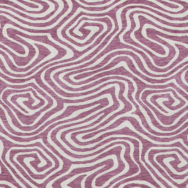 Homeroots 3' Artichoke Green Abstract Washable Area Rug For Indoor And Outdoor Spaces - Durable And Stylish 3' X 5' Polyester 599004