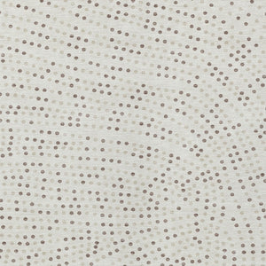 Homeroots 3' Stylish Brown Gold And Ivory Polka Dot Washable Area Rug For Indoor And Outdoor Spaces 8' X 10' Polyester 599055