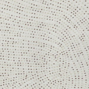 Homeroots 3' Stylish Brown Gold And Ivory Polka Dot Washable Area Rug For Indoor And Outdoor Spaces 9' X 12' Polyester 599056