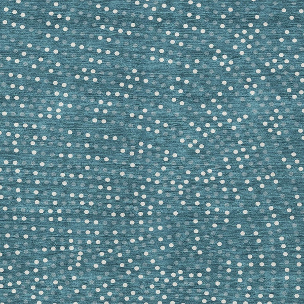 Homeroots 3' Stylish Brown Gold And Ivory Polka Dot Washable Area Rug For Indoor And Outdoor Spaces 5' X 8' Polyester 599089