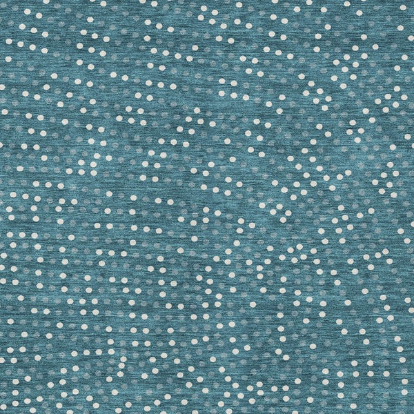 Homeroots 3' Stylish Brown Gold And Ivory Polka Dot Washable Area Rug For Indoor And Outdoor Spaces 9' X 12' Polyester 599092