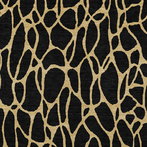 Homeroots 3' Beige And Blue Geometric Indoor Outdoor Area Rug – Durable, Washable, Stylish For Any Space 3' X 5' Polyester 599178