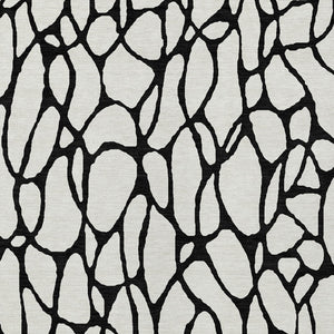 Homeroots 3' Beige And Blue Geometric Indoor Outdoor Area Rug – Durable, Washable, Stylish For Any Space 9' X 12' Polyester 599206