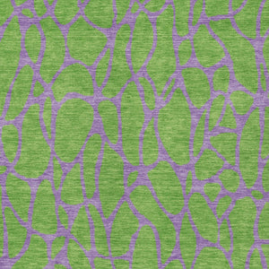 Homeroots 3' Beige And Blue Geometric Indoor Outdoor Area Rug – Durable, Washable, Stylish For Any Space 5' X 8' Polyester 599209