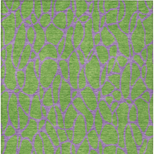 Homeroots 3' Beige And Blue Geometric Indoor Outdoor Area Rug – Durable, Washable, Stylish For Any Space 9' X 12' Polyester 599212