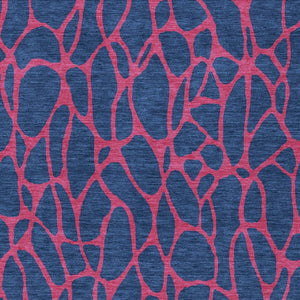 Homeroots 3' Beige And Blue Geometric Indoor Outdoor Area Rug – Durable, Washable, Stylish For Any Space 8' X 10' Polyester 599223