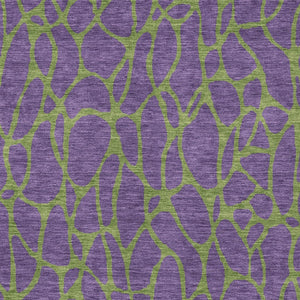 Homeroots 3' Beige And Blue Geometric Indoor Outdoor Area Rug – Durable, Washable, Stylish For Any Space 9' X 12' Polyester 599236