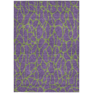 Homeroots 3' Beige And Blue Geometric Indoor Outdoor Area Rug – Durable, Washable, Stylish For Any Space 10' X 14' Polyester 599237