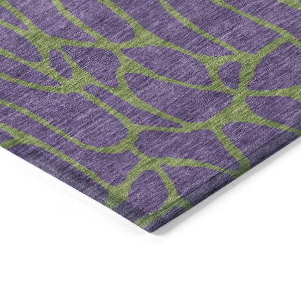 Homeroots 3' Beige And Blue Geometric Indoor Outdoor Area Rug – Durable, Washable, Stylish For Any Space 10' X 14' Polyester 599237