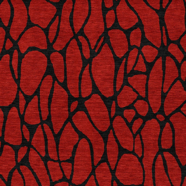 Homeroots 3' Beige And Blue Geometric Indoor Outdoor Area Rug – Durable, Washable, Stylish For Any Space 5' X 8' Polyester 599239