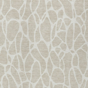 Homeroots 3' Aqua And Ivory Geometric Washable Area Rug - Perfect For Indoor And Outdoor Spaces, Durable Design 5' X 8' Polyester 599251