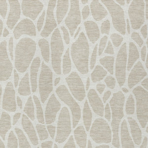 Homeroots 3' Aqua And Ivory Geometric Washable Area Rug - Perfect For Indoor And Outdoor Spaces, Durable Design 10' X 14' Polyester 599255