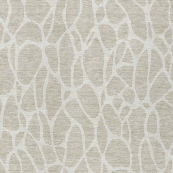 Homeroots 3' Aqua And Ivory Geometric Washable Area Rug - Perfect For Indoor And Outdoor Spaces, Durable Design 10' X 14' Polyester 599255