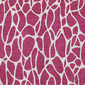 Homeroots 3' Aqua And Ivory Geometric Washable Area Rug - Perfect For Indoor And Outdoor Spaces, Durable Design 3' X 5' Polyester 599256