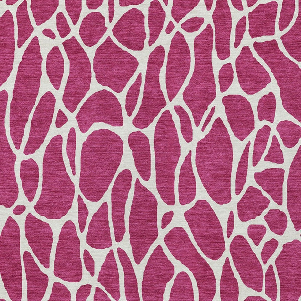 Homeroots 3' Aqua And Ivory Geometric Washable Area Rug - Perfect For Indoor And Outdoor Spaces, Durable Design 3' X 5' Polyester 599256