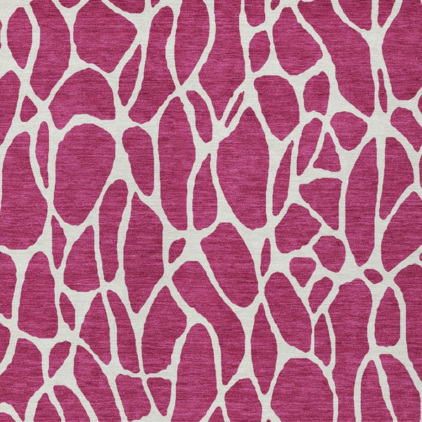 Homeroots 3' Aqua And Ivory Geometric Washable Area Rug - Perfect For Indoor And Outdoor Spaces, Durable Design 8' X 10' Polyester 599259