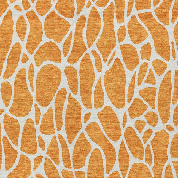 Homeroots 3' Aqua And Ivory Geometric Washable Area Rug - Perfect For Indoor And Outdoor Spaces, Durable Design 9' X 12' Polyester 599302