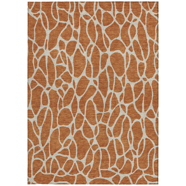 Homeroots 3' Aqua And Ivory Geometric Washable Area Rug - Perfect For Indoor And Outdoor Spaces, Durable Design 9' X 12' Polyester 599308