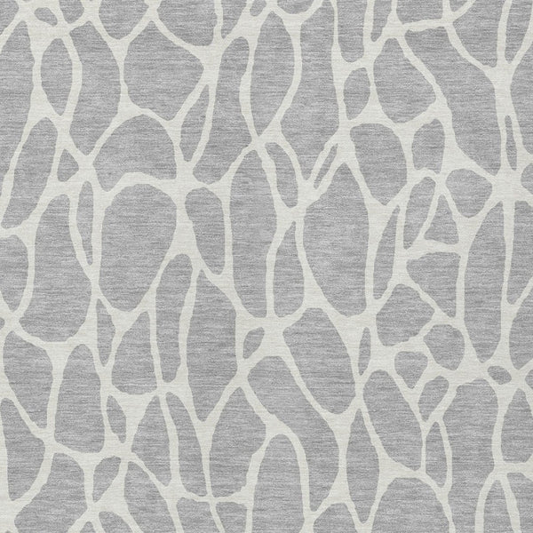 Homeroots 3' Aqua And Ivory Geometric Washable Area Rug - Perfect For Indoor And Outdoor Spaces, Durable Design 10' X 14' Polyester 599315