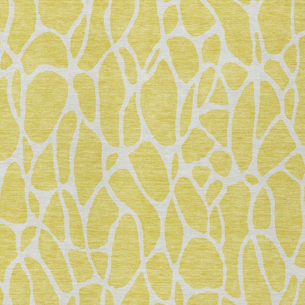 Homeroots 3' Aqua And Ivory Geometric Washable Area Rug - Perfect For Indoor And Outdoor Spaces, Durable Design 9' X 12' Polyester 599326