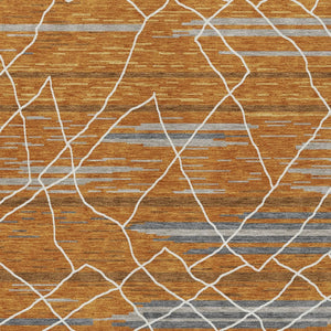 Homeroots 3' Artichoke Green And Ivory Striped Washable Area Rug - Stylish, Durable For Indoor Or Outdoor Use 9' X 12' Polyester 599386