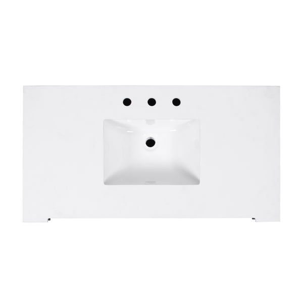 Butler Specialty Butler Maurice 42” Wood & Quartz Bathroom Vanity - Elegant Dark Brown Finish With Practical Storage Dark Brown Mdf,Oak,Quartz,Acacia,Ceramic,Plywood,Composite Wood,Veneer 5994510-butler