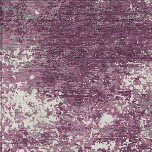 Homeroots 3' Black Gray And Ivory Abstract Washable Area Rug For Indoor And Outdoor Use - Durable Design 10' X 14' Polyester 599483