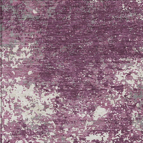 Homeroots 3' Black Gray And Ivory Abstract Washable Area Rug For Indoor And Outdoor Use - Durable Design 10' X 14' Polyester 599483