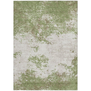 Homeroots 3' Black Gray And Ivory Abstract Washable Area Rug For Indoor And Outdoor Use - Durable Design 3' X 5' Polyester 599484