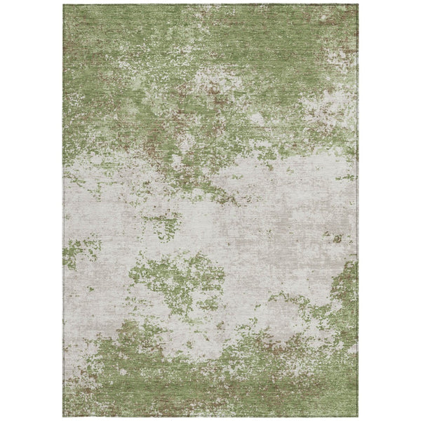 Homeroots 3' Black Gray And Ivory Abstract Washable Area Rug For Indoor And Outdoor Use - Durable Design 3' X 5' Polyester 599484