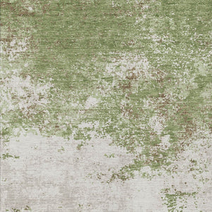 Homeroots 3' Black Gray And Ivory Abstract Washable Area Rug For Indoor And Outdoor Use - Durable Design 9' X 12' Polyester 599488