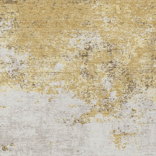 Homeroots 3' Black Gray And Ivory Abstract Washable Area Rug For Indoor And Outdoor Use - Durable Design 8' X 10' Polyester 599493