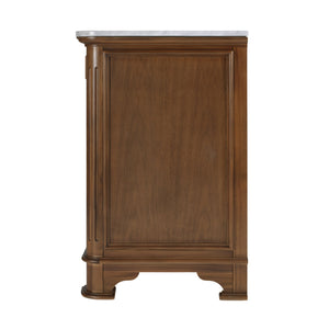 Butler Specialty Butler Colorado 48" Wood & Marble Single Sink Bathroom Vanity - Elegant Walnut Design For Luxury Spaces Walnut Mdf,Acacia,Marble,Ceramic,Plywood,Walnut Veneer 5995489-butler