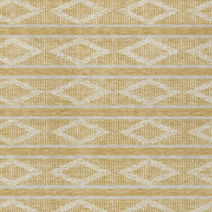 Homeroots 3' Black And Beige Geometric Indoor Outdoor Area Rug - Stylish, Durable, Washable For Any Space 9' X 12' Polyester 599626