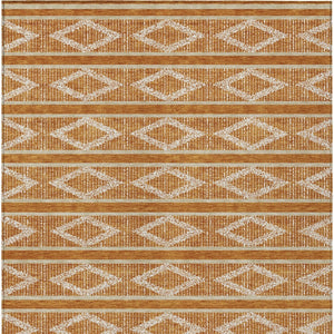 Homeroots 3' Black And Beige Geometric Indoor Outdoor Area Rug - Stylish, Durable, Washable For Any Space 9' X 12' Polyester 599656