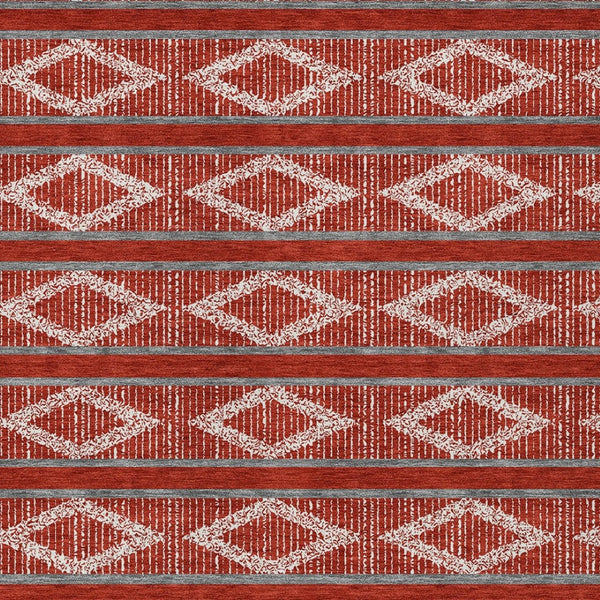 Homeroots 3' Black And Beige Geometric Indoor Outdoor Area Rug - Stylish, Durable, Washable For Any Space 5' X 8' Polyester 599665