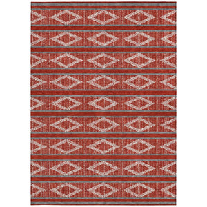 Homeroots 3' Black And Beige Geometric Indoor Outdoor Area Rug - Stylish, Durable, Washable For Any Space 9' X 12' Polyester 599668