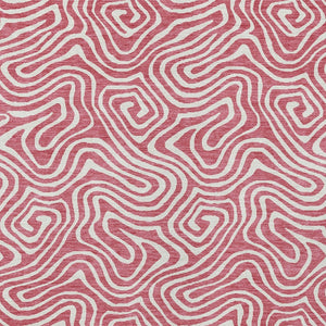 Homeroots 3' Artichoke Green And Ivory Abstract Washable Area Rug For Indoor And Outdoor Spaces, Durable Design 8' X 10' Polyester 599697