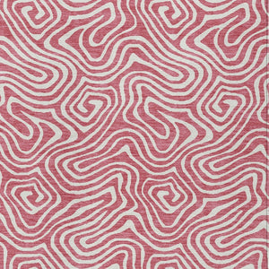 Homeroots 3' Artichoke Green And Ivory Abstract Washable Area Rug For Indoor And Outdoor Spaces, Durable Design 9' X 12' Polyester 599698