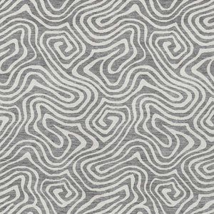 Homeroots 3' Artichoke Green And Ivory Abstract Washable Area Rug For Indoor And Outdoor Spaces, Durable Design 10' X 14' Polyester 599723