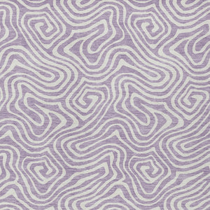 Homeroots 3' Artichoke Green And Ivory Abstract Washable Area Rug For Indoor And Outdoor Spaces, Durable Design 5' X 8' Polyester 599731