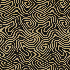 Homeroots 3' Beige And Brown Abstract Washable Area Rug For Indoor And Outdoor Spaces - Durable & Stylish 9' X 12' Polyester 599788