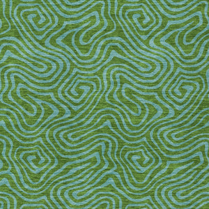 Homeroots 3' Beige And Brown Abstract Washable Area Rug For Indoor And Outdoor Spaces - Durable & Stylish 5' X 8' Polyester 599797