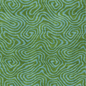 Homeroots 3' Beige And Brown Abstract Washable Area Rug For Indoor And Outdoor Spaces - Durable & Stylish 8' X 10' Polyester 599799