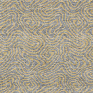 Homeroots 3' Beige And Brown Abstract Washable Area Rug For Indoor And Outdoor Spaces - Durable & Stylish 3' X 5' Polyester 599808